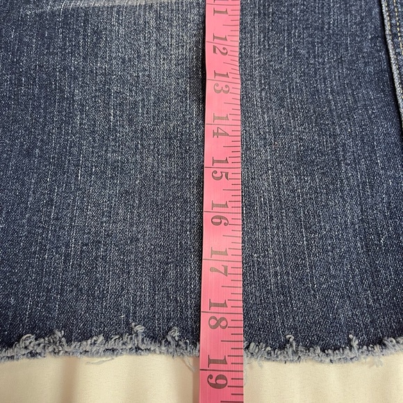 Nofuse Womens Jean Skirt Raw Hem Pluse Size 22 - Picture 7 of 7